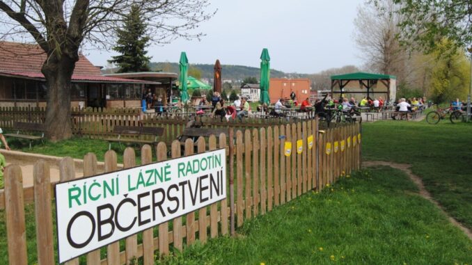 Radotín, říční lázně Říční lázně Radotín